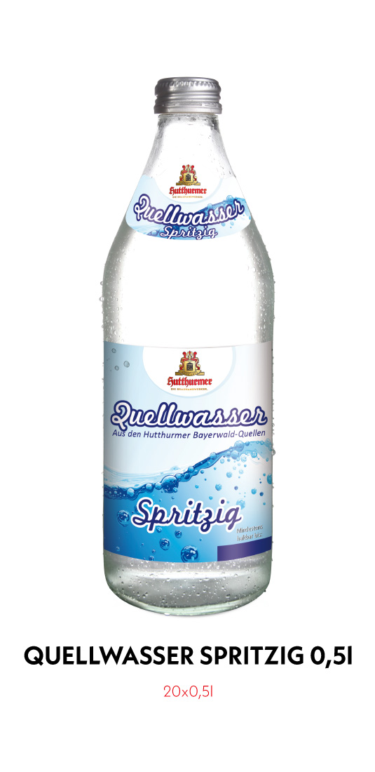 Quellwasser spritzig 0,5l